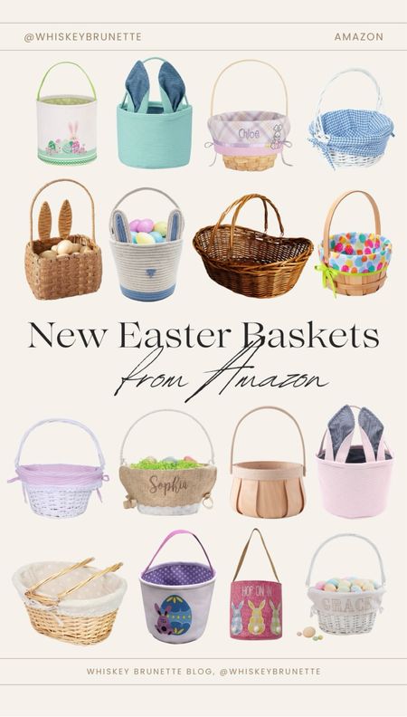 Easter Baskets for the kids from Amazon!

Toddler Easter Baskets | Baby Easter Baskets | Kids Easter Baskets

#LTKSeasonal #LTKsalealert #LTKfindsunder50