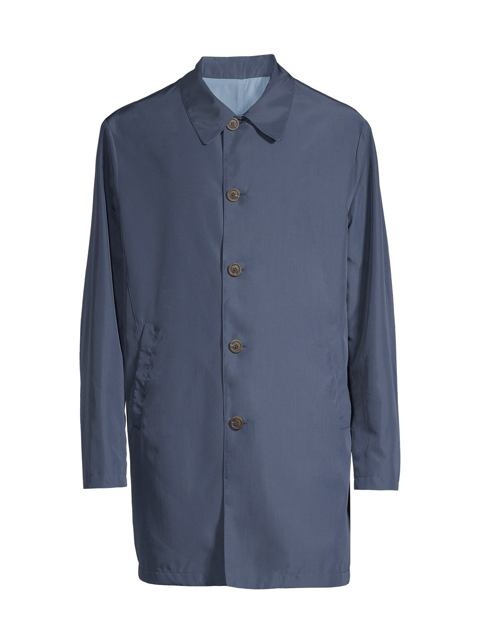 Men's Reversable Car Coat - Blue - Size 48 - Blue - Size 48 | Saks Fifth Avenue