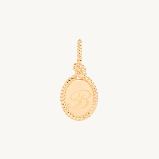 Love Knot Gold Signet Charm | Catbird