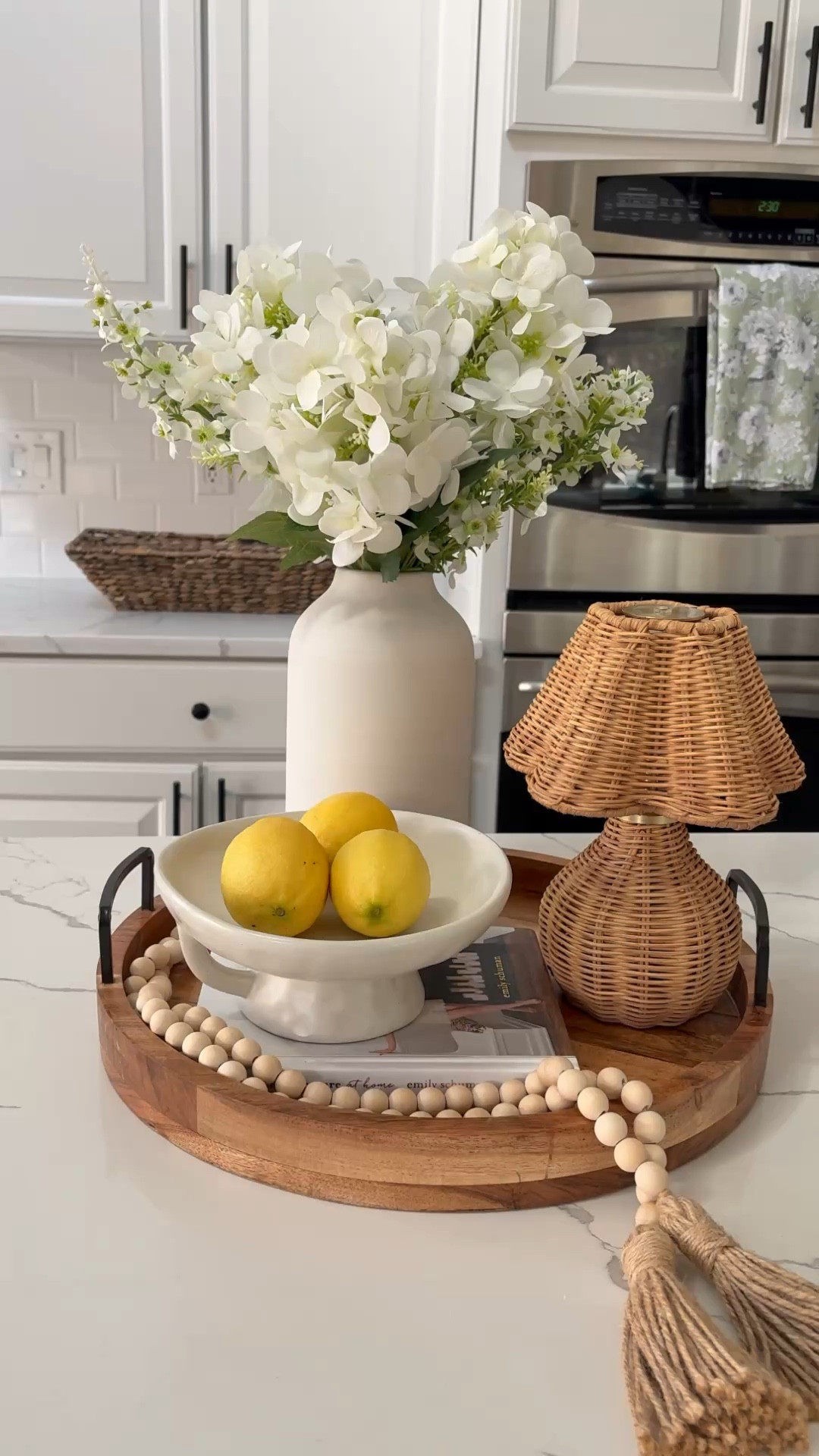 Spring and summer neutral kitchen decor 🍋🌿🤍 

#LTKHome #LTKmomlife #LTKSeasonal