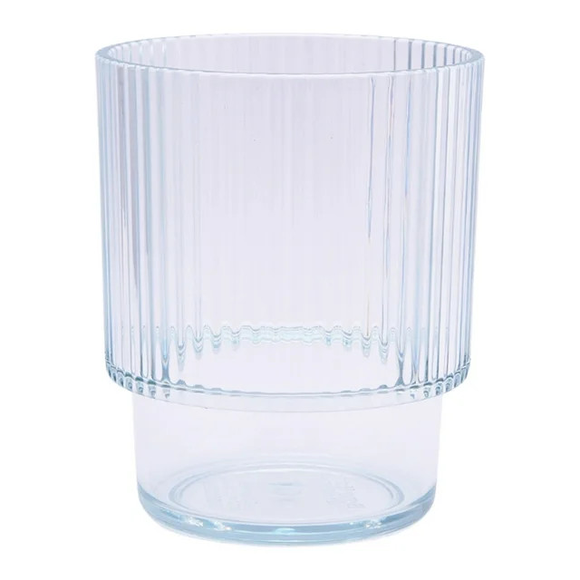 Better Homes & Gardens 14-Ounce Tritan Short Ribbed Tumbler, Clear | Walmart (US)