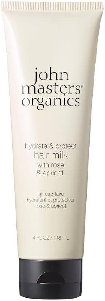 John Masters Organics Hydrate & Protect Hair Milk with Rose & Apricot 4 fl OZ | Amazon (US)