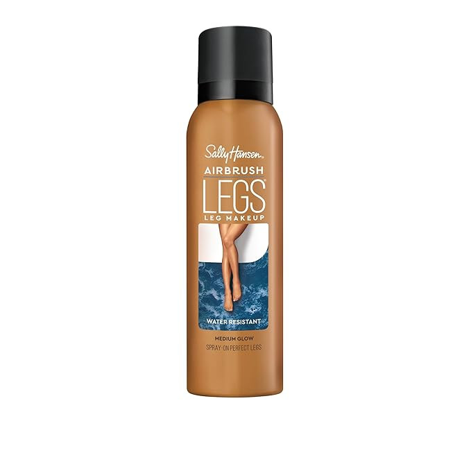 Sally Hansen Airbrush Legs, Leg Spray-On Makeup, Medium Glow 4.4 Oz | Amazon (US)