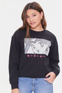 Sailor Moon Graphic Fleece Pullover | Forever 21 (US)