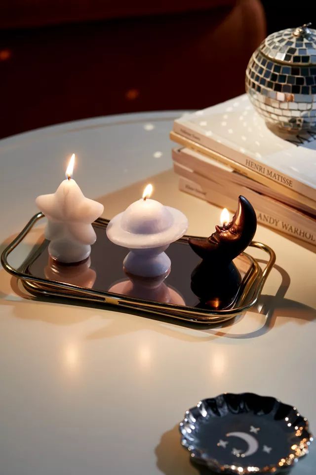 Mini Celestial Shaped Candle Set | Urban Outfitters (US and RoW)