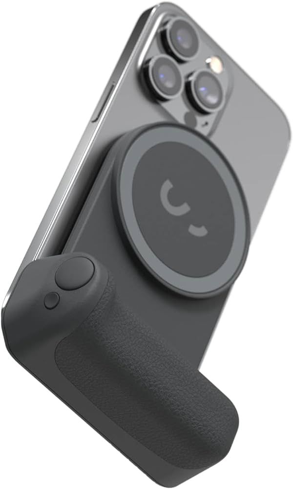 ShiftCam SnapGrip - Mobile Battery Grip with Wireless Shutter Button - Magnetic Mount Snaps on to... | Amazon (US)