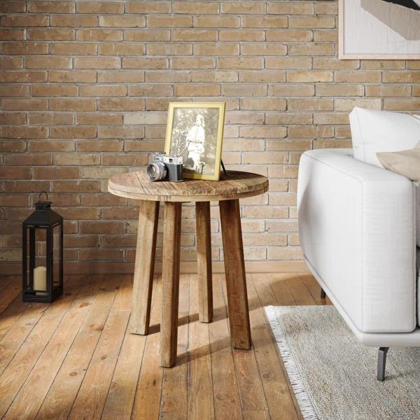 Pineview 24'' tall Solid Wood End Table | Wayfair North America