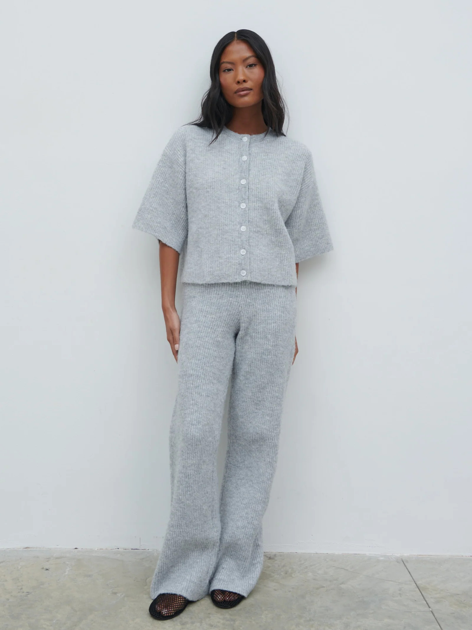 Ovalie Rib Knit Top | Pretty Lavish (UK)
