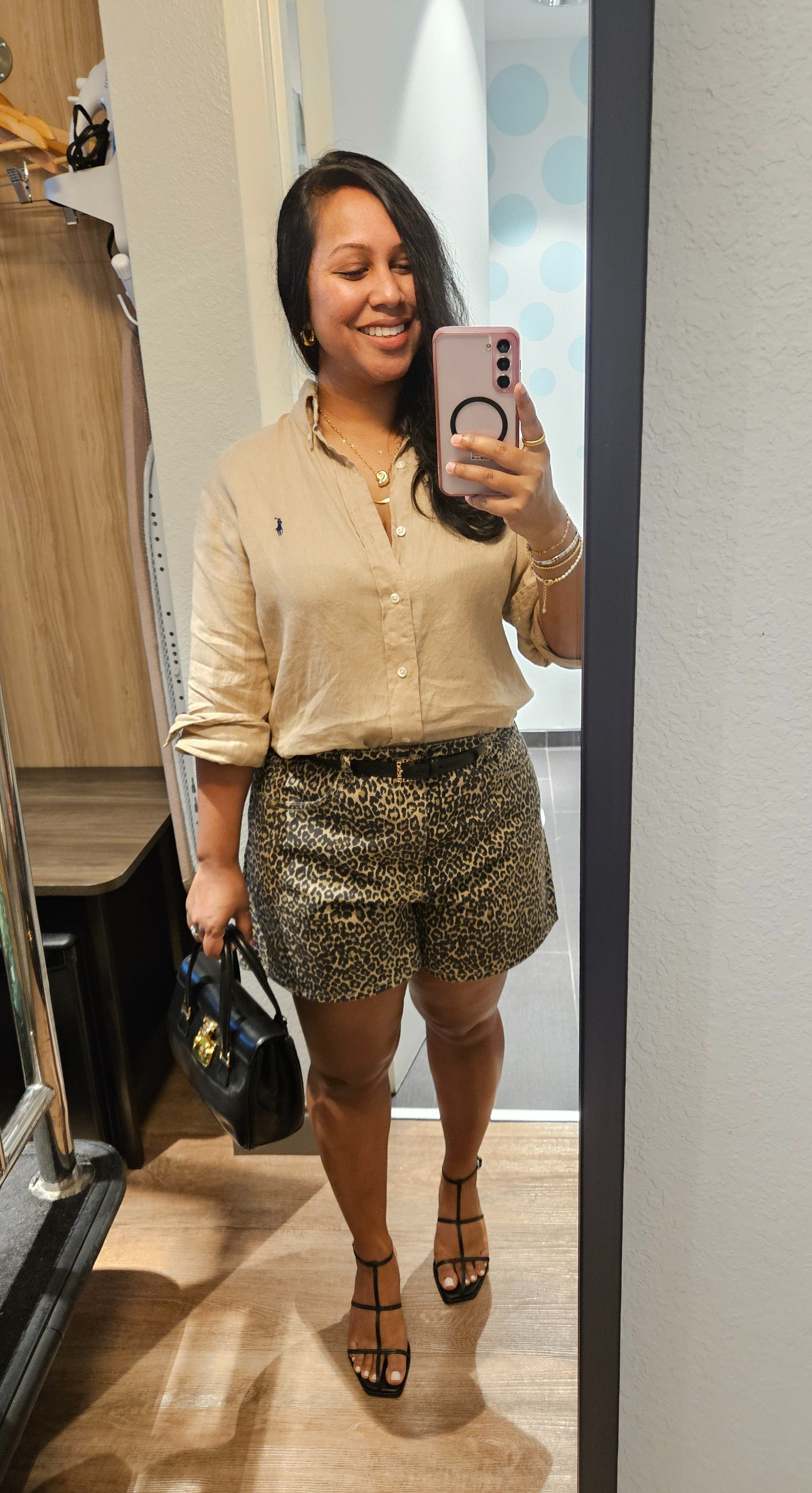 These leopard shorts are staying throughout fall! Similar pair linked! 

#LTKFallSale #LTKOver40 #LTKPetite