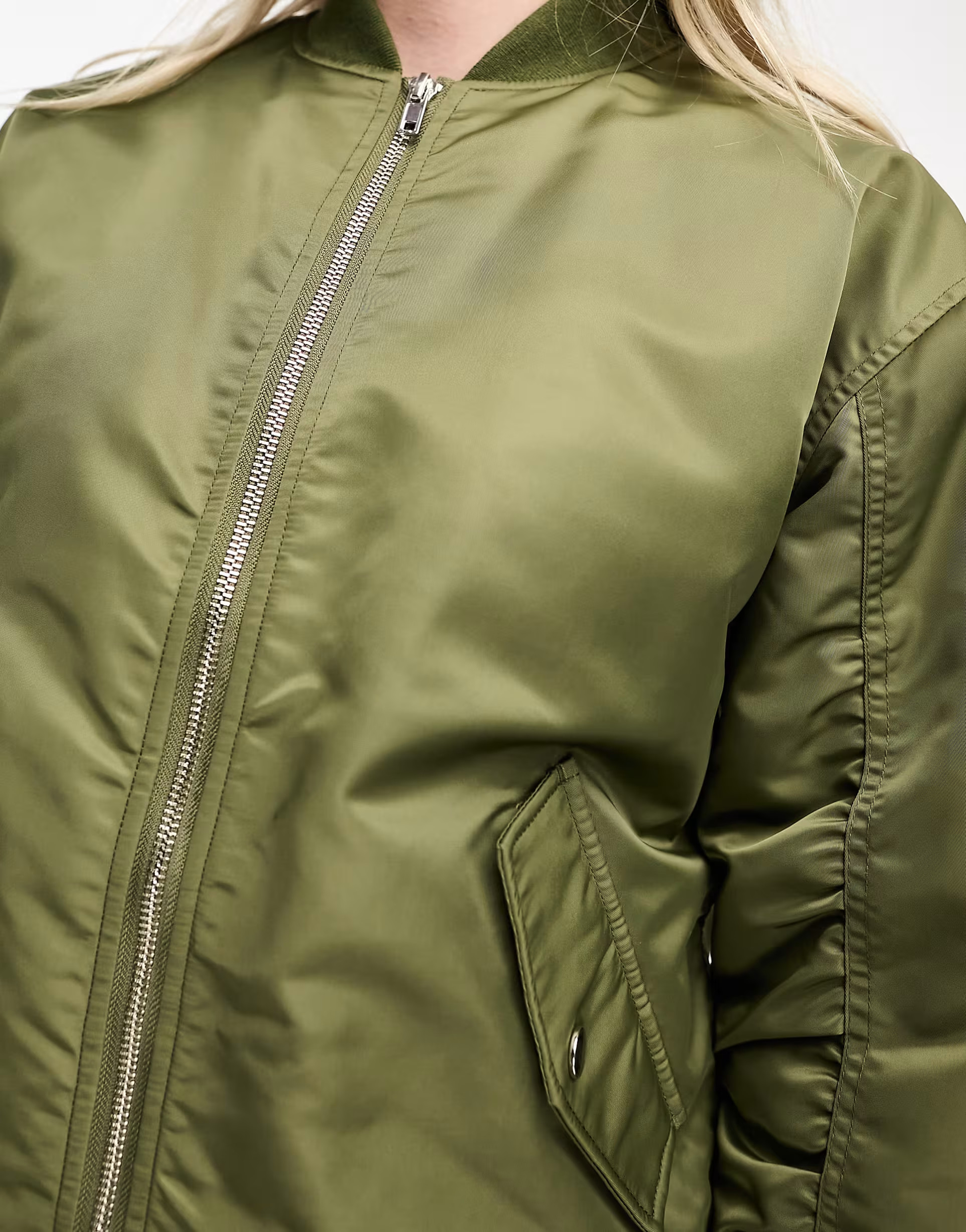 New Look - Bomber - Kaki | ASOS (Global)