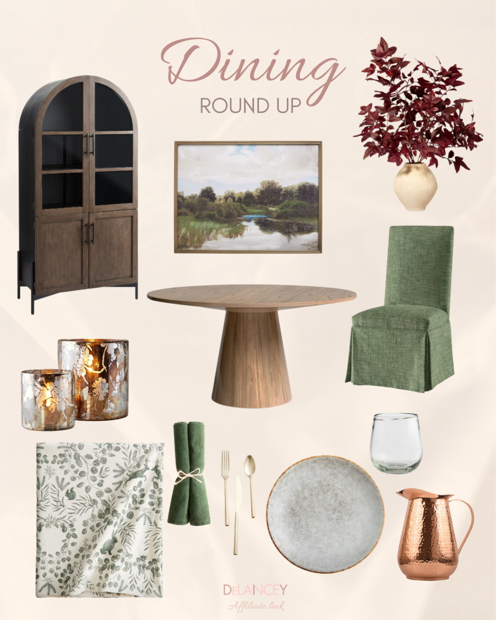 Dining Room refresh for Fall!  

Home style on a budget, look for less, Rolling Slipcovered Dining Chairs, Round Pedestal Dining Table, Storage Furniture, Autumn Home Style

#LTKSeasonal #LTKSaleAlert #LTKHome