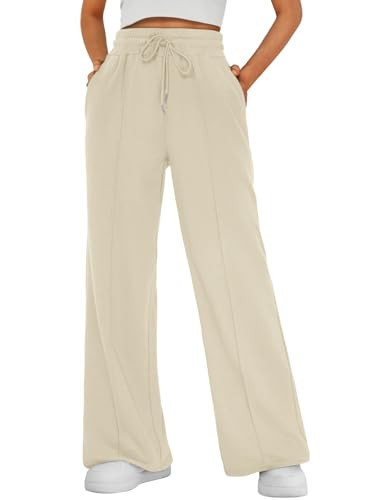 AUTOMET Womens Wide Leg Sweatpants Baggy Lounge Travel Pants Fall Fashion Outfits 2025 Winter Clo... | Amazon (US)