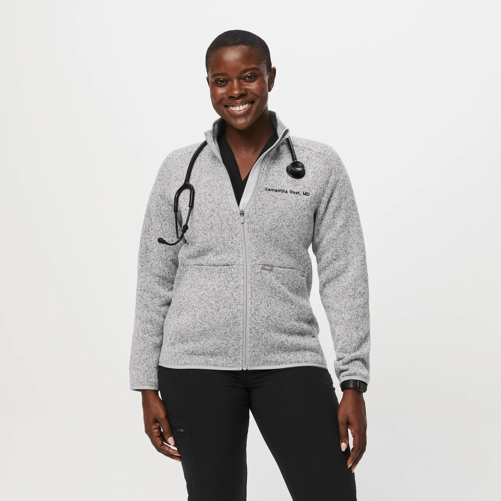 On-Shift™ Sweater Knit Jacket | FIGS