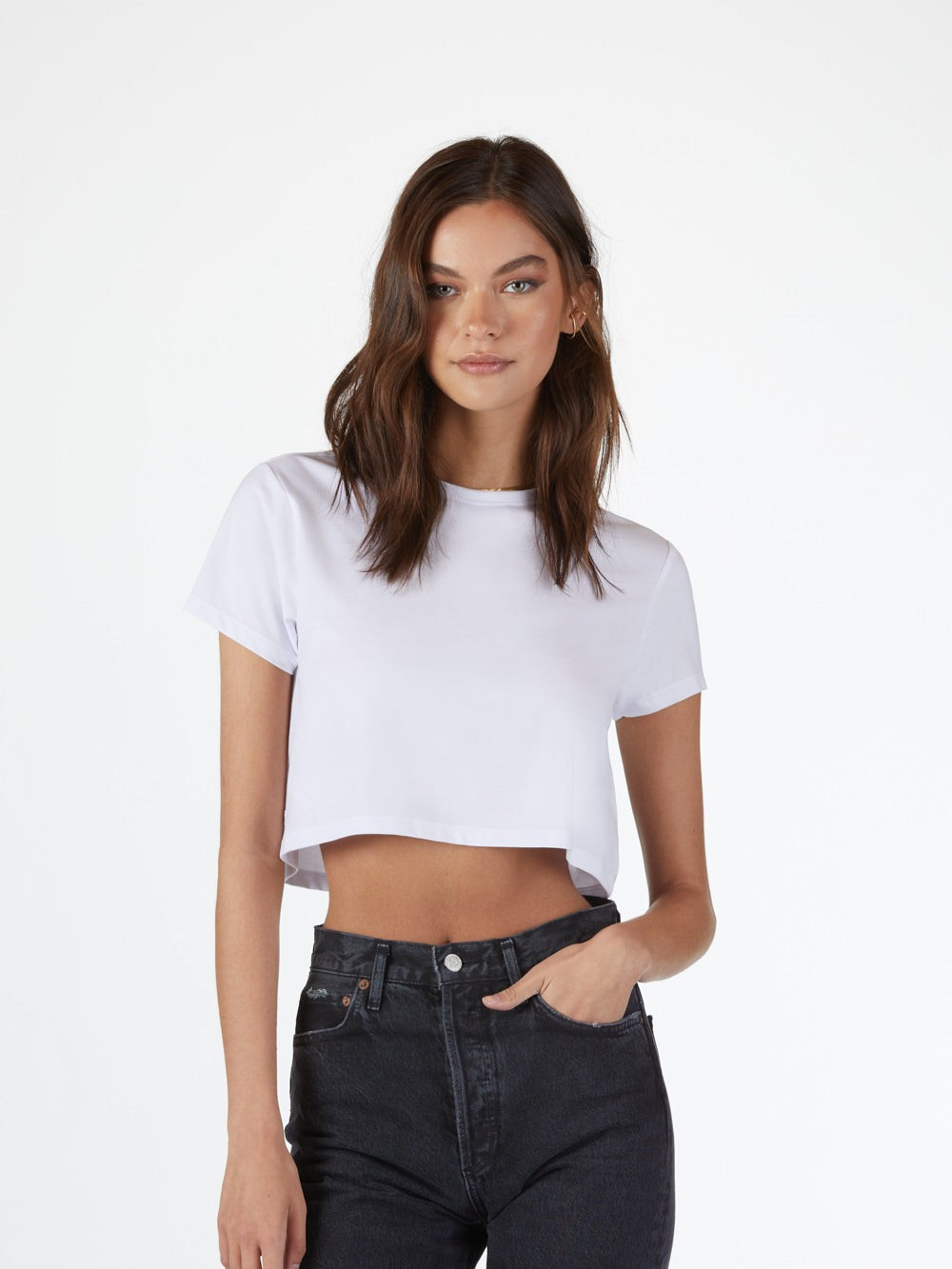 Almost Friday Tee Cropped | Cuts Clothing