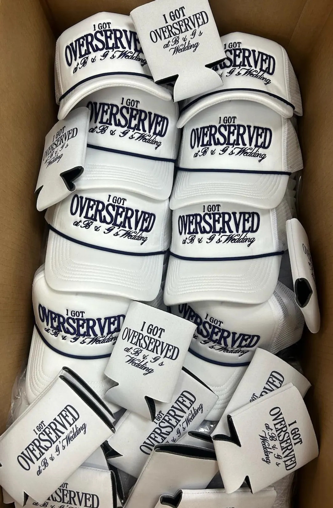 Overserved Custom Embroidered Foam Trucker Hat - Wedding Reception, Dance Floor, Favors - Etsy | Etsy (US)