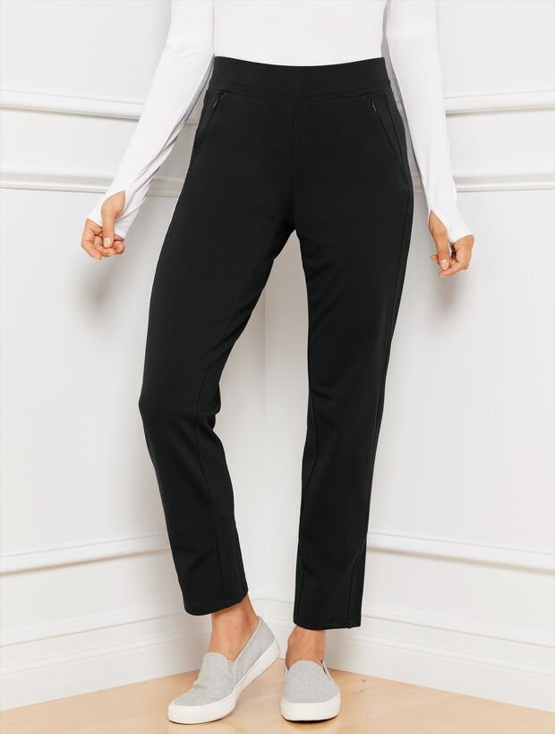 Everyday Stretch Straight Leg Pants | Talbots