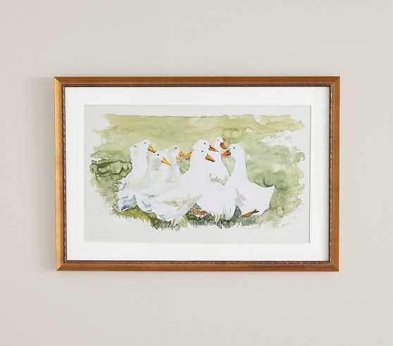 Ducks in a Row Art (22" x 32") | Pottery Barn Kids