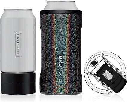 BrüMate HOPSULATOR TRíO 3-in-1 Stainless Steel Insulated Can Cooler, Works With 12 Oz, 16 Oz Ca... | Amazon (US)