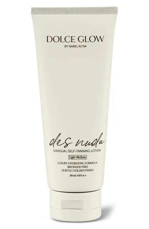 Dolce Glow by Isabel Alysa Des Nuda Gradual Tanning Lotion in None at Nordstrom, Size 6.8 Oz | Nordstrom
