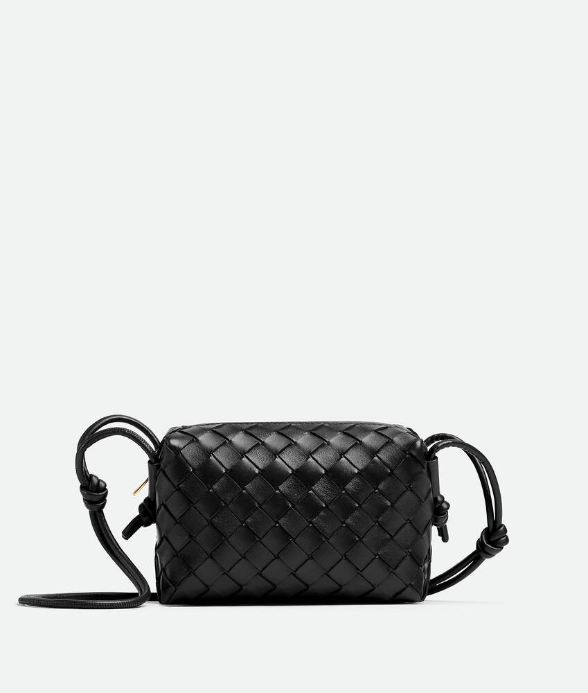Women's Mini Loop Camera Bag in Black | Bottega Veneta US | Bottega Veneta