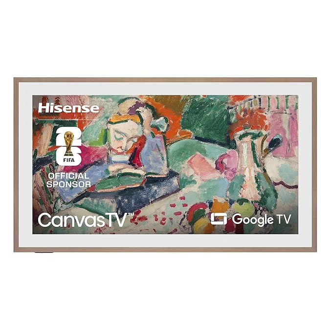 Hisense 55-Inch Class QLED 4K S7N CanvasTV Series Dolby Vision HDR Google Smart TV (55S7N) - 144H... | Amazon (US)