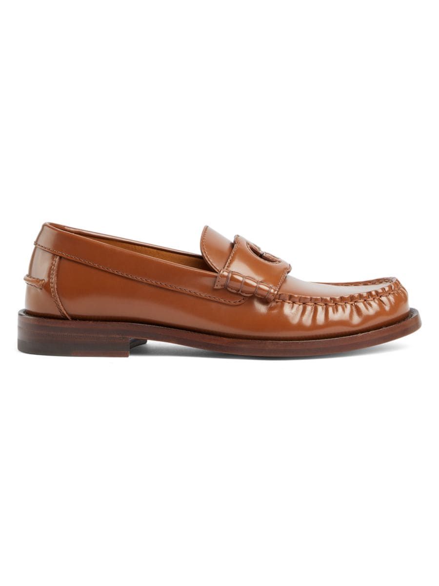 Gucci Cut Leather Loafers | Saks Fifth Avenue