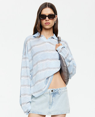 Lioness Women's Rebels Long-Sleeve Jersey Top - Macy's | Macy's