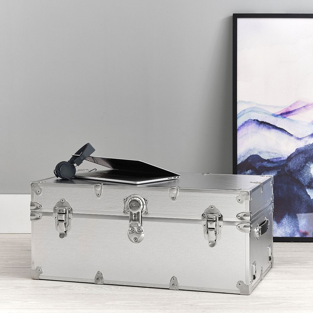 Metallic Standard Trunk | Pottery Barn Teen