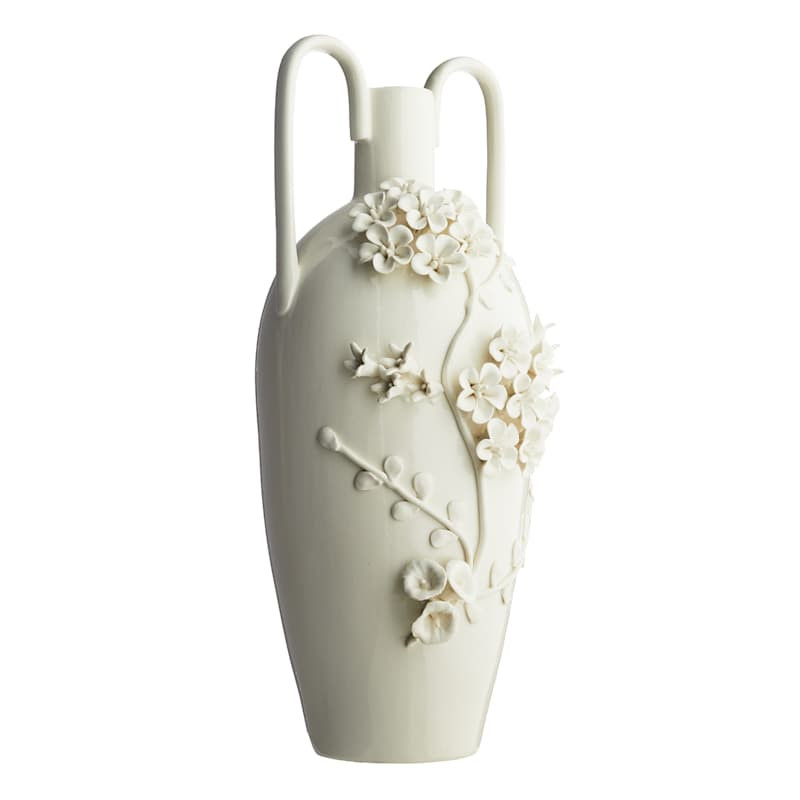 Providence 3D Flower Ceramic Vase with Handles, 18"








	
		
		
			
				5
			
			
				(
				3... | At Home