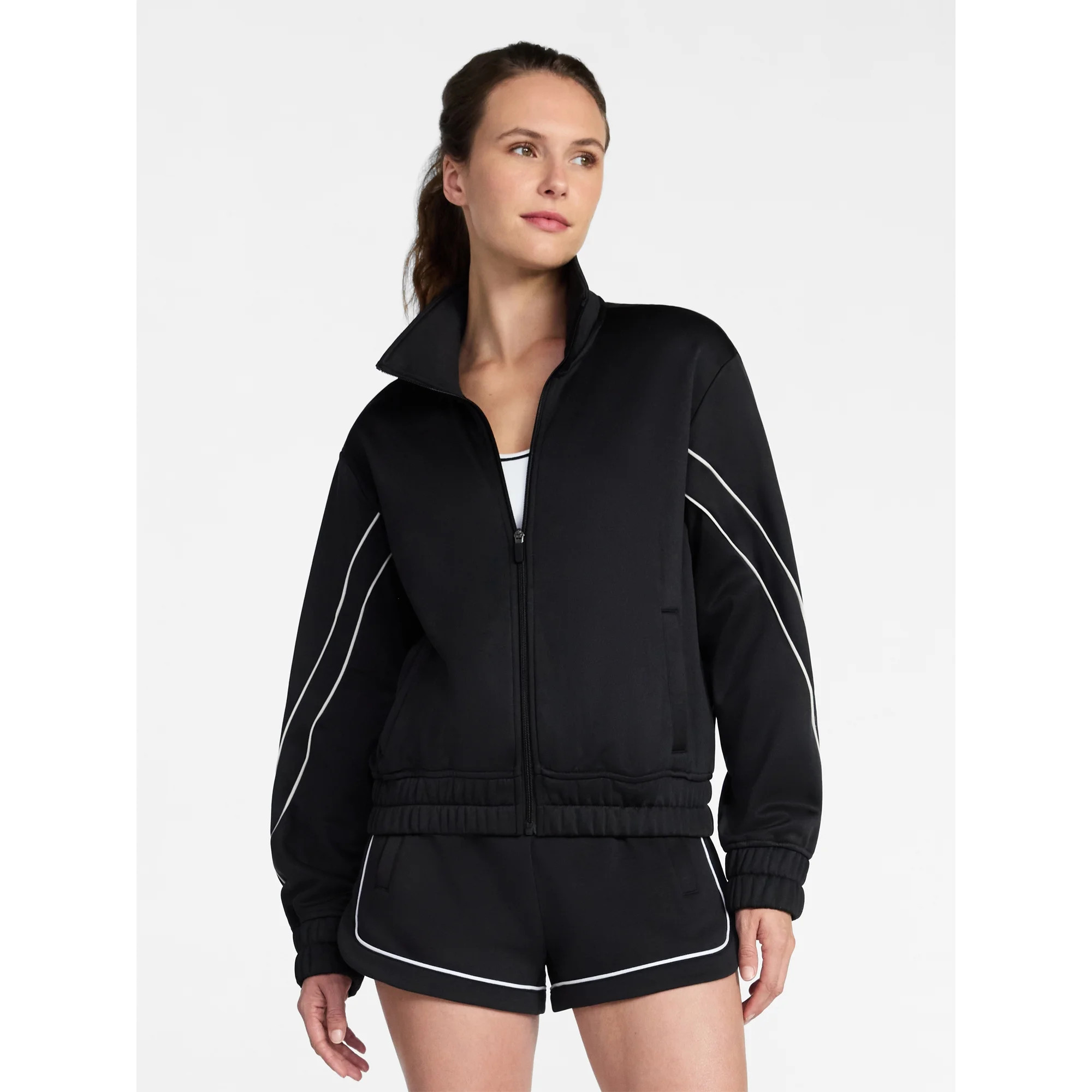 Avia Women's Midweight Track Jacket, Sizes XS-XXXL | Walmart (US)