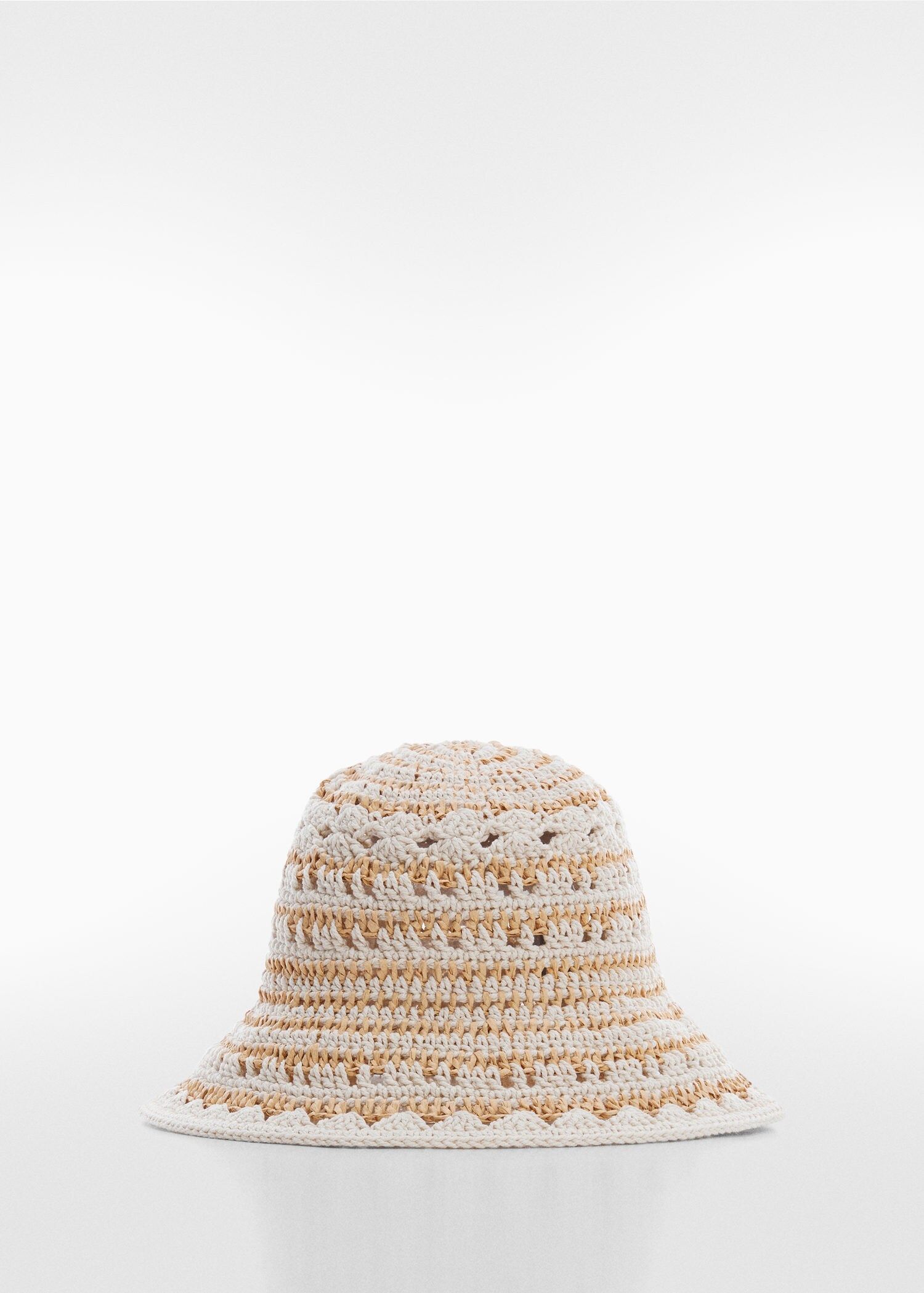 Crochet bucket hat -  Women | Mango USA | MANGO (US)