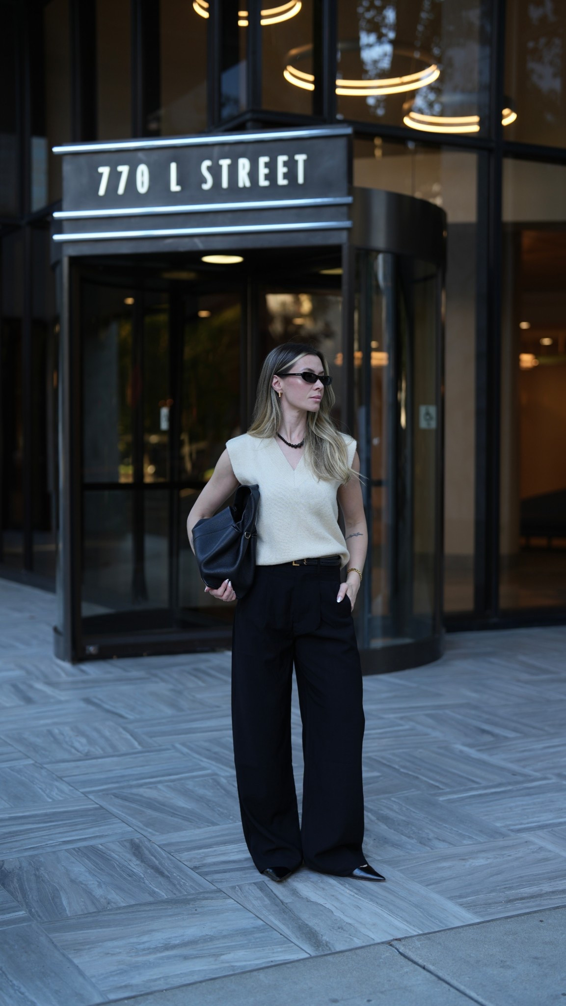 Effortless chic with timeless staples. 🖤
Wearing the Augustus Pants + Chenelle Top from @showpo, paired with my favorite Polène bag 

#LTKSeasonal #LTKStyleTip #LTKBeauty