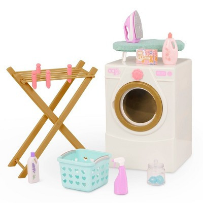 Our Generation Laundry Day Washing Machine Dollhouse Accessory Set for 18'' Dolls | Target