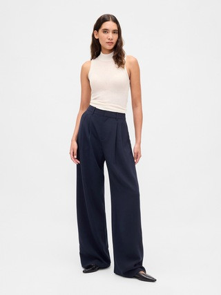 365 High Rise Pleated Trousers | Gap (US)