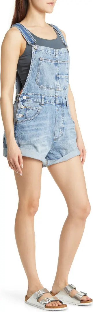 Free People We the Free Ziggy Denim Shortalls | Nordstrom | Nordstrom