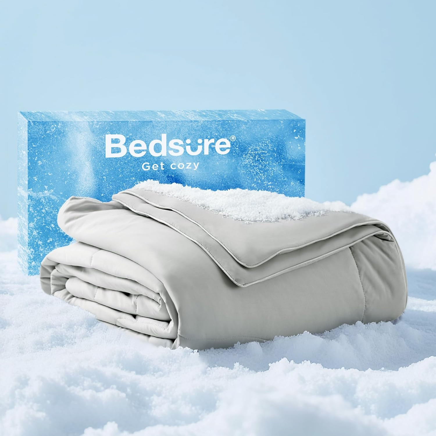 Bedsure Cooling Blankets for Hot Sleepers - Cooling Comforter, Cold Summer Blanket Twin Size for ... | Amazon (US)