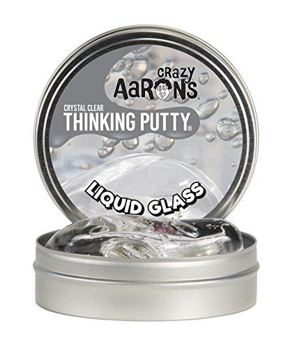Crazy Aaron's Liquid Glass Thinking Putty 4 Inch Tin (3.2 oz) - See-Through Putty, Soft Texture - Ne | Amazon (US)