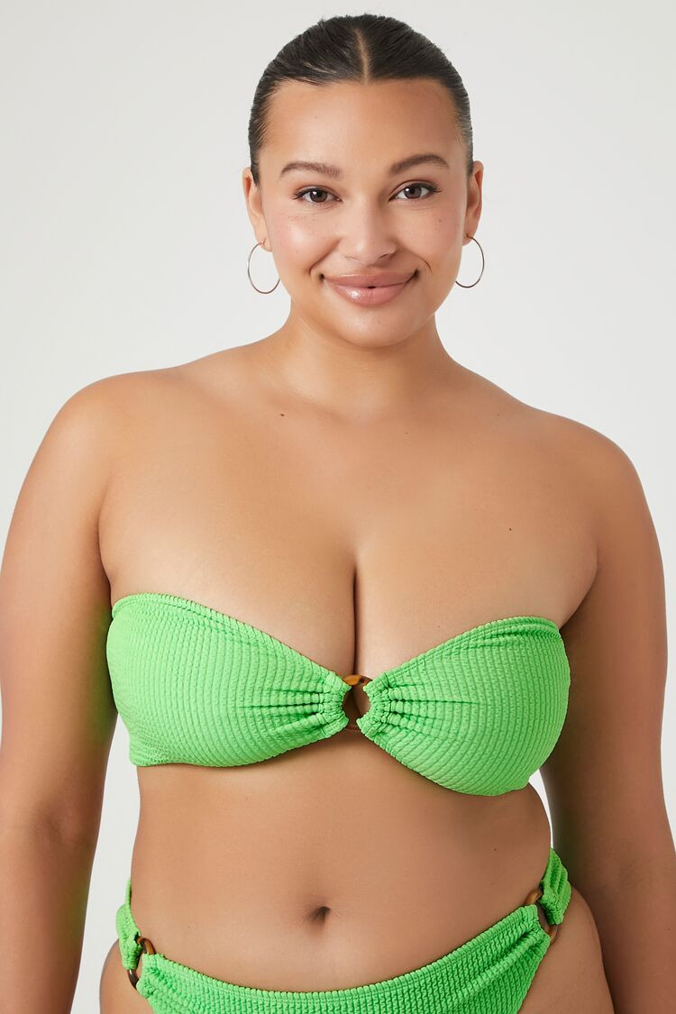 Plus Size Seamless Bandeau Bikini Top | Forever 21