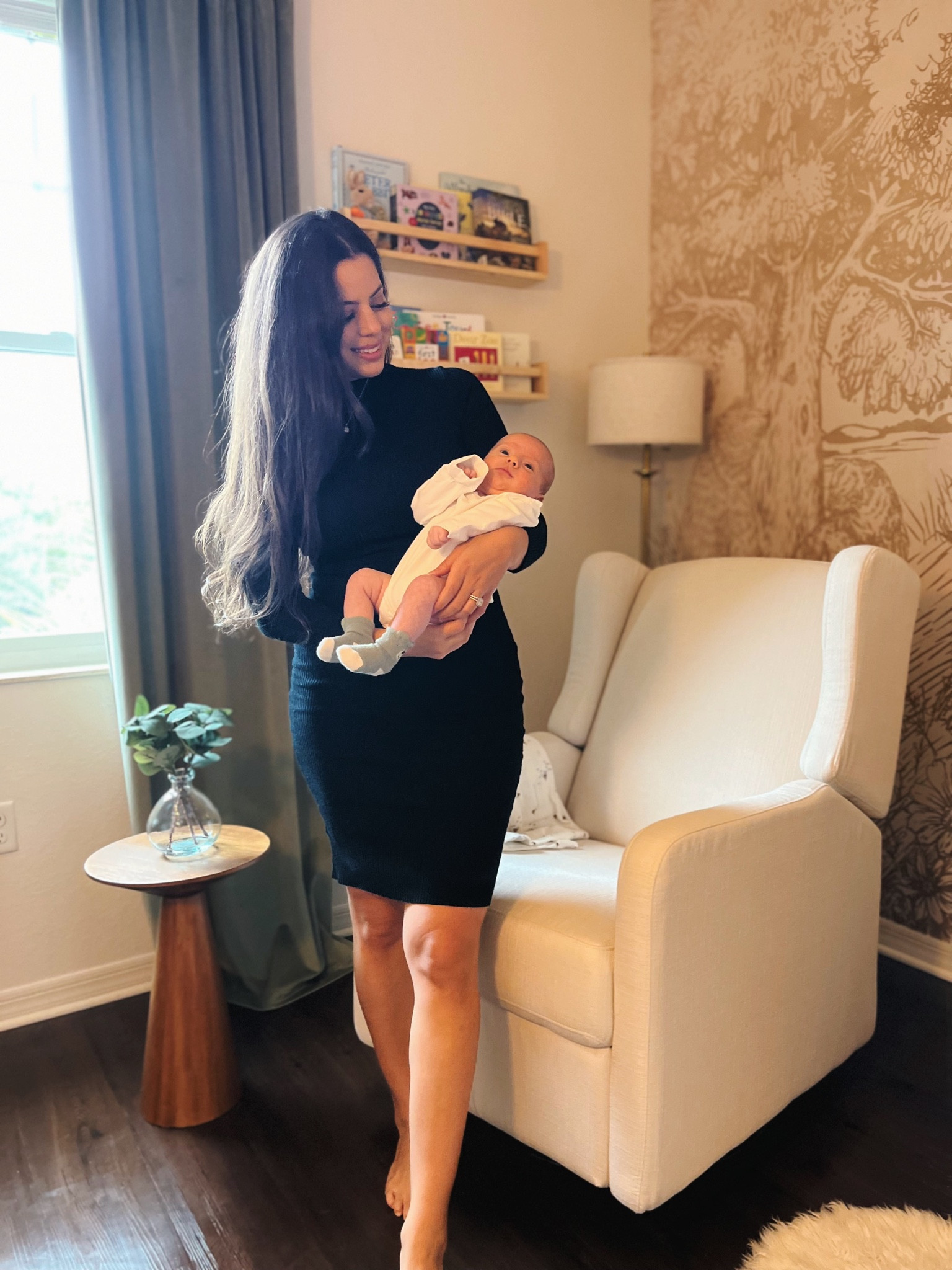 Wayfair is having a huge sale right now! Up to 80% off😍 they sell this same exact nursery glider on there. It’s SO comfy and works great for tall people too. 

#LTKbaby #LTKsalealert #LTKhome