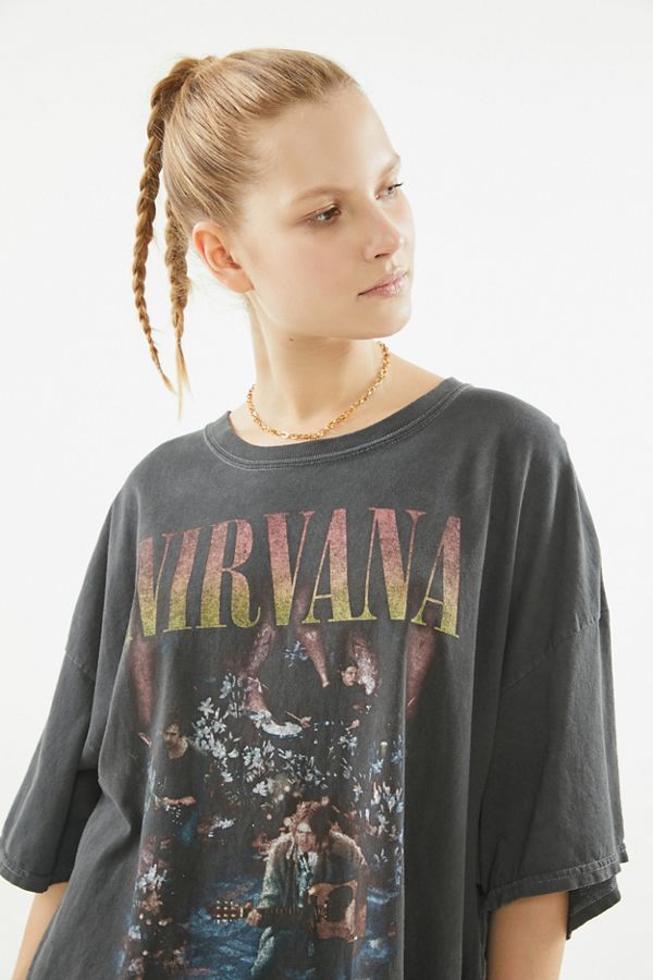 Nirvana Unplugged T-Shirt Dress | Urban Outfitters (US and RoW)
