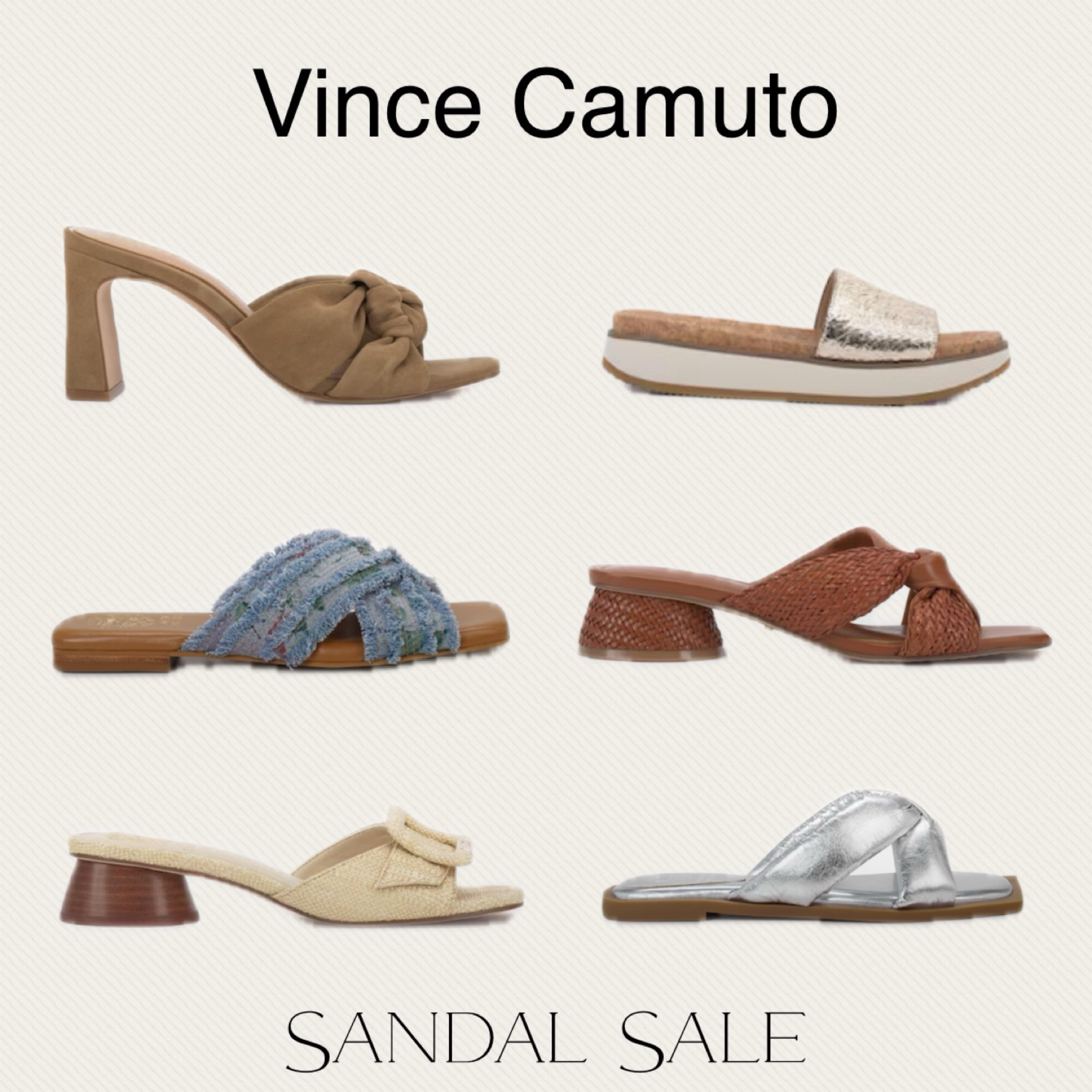 One of my greatest weaknesses is definitely a summer sandal! 😊

Vince Camuto
Sandal styles
Summer sandals
Women’s shoes
Shoe Sale
Stylish shoes
Summer outfits
Casual fashion




#LTKShoeCrush #LTKSaleAlert #LTKStyleTip