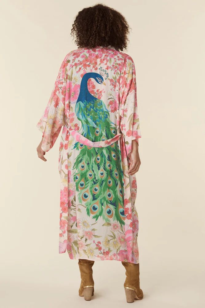 Peacock Maxi Robe | Spell (USA)