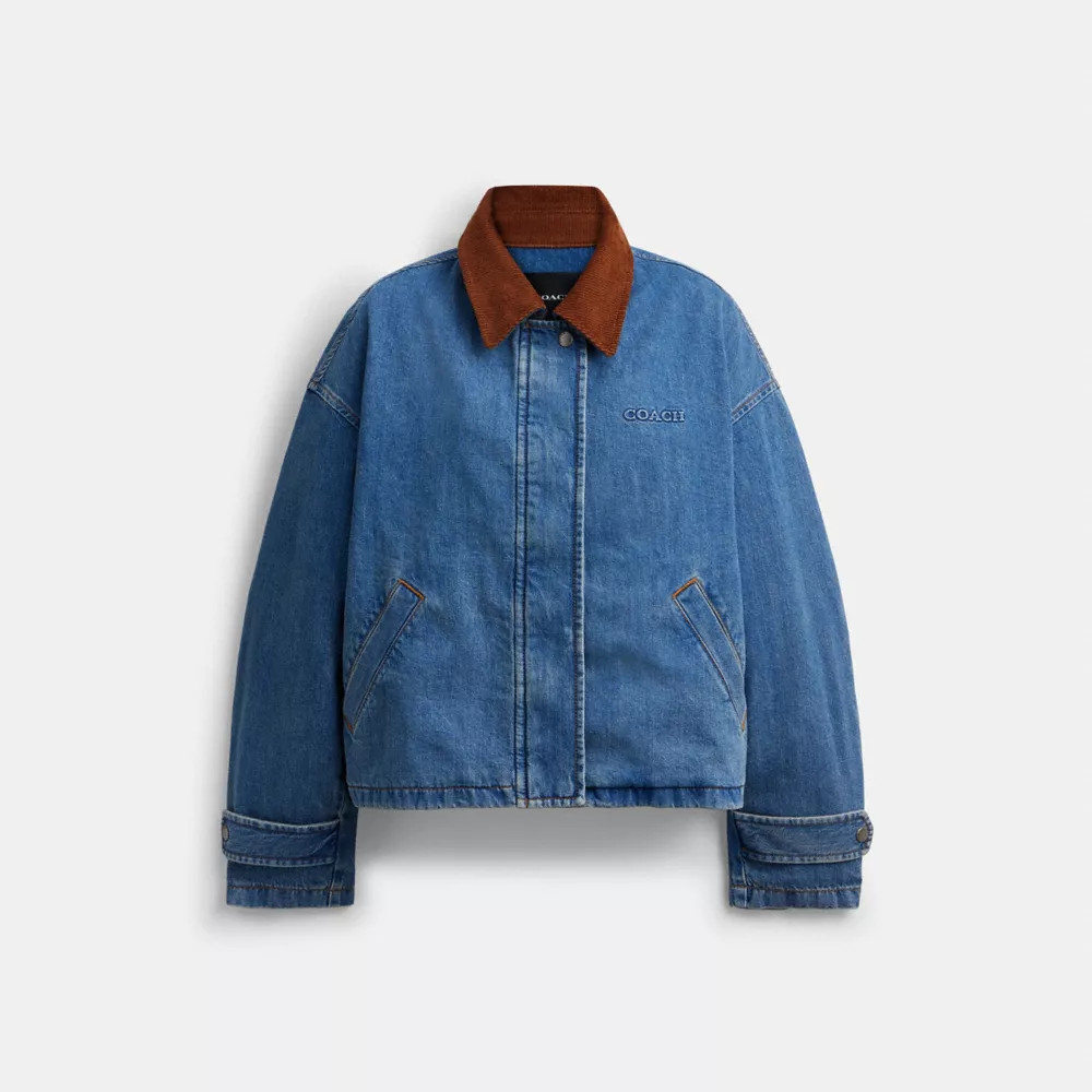 Denim Barn Jacket | Coach - UK