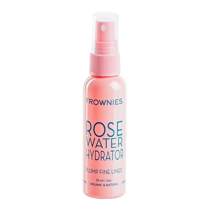 Frownies Rose Water Hydrator Spray - Hydrating Rose Water Face Mist - Oil Control Rose Water Tone... | Amazon (US)