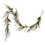 Creative Co-Op 72" L Faux Pine Garland w/Pinecones Artificial Plants, Multi | Amazon (US)