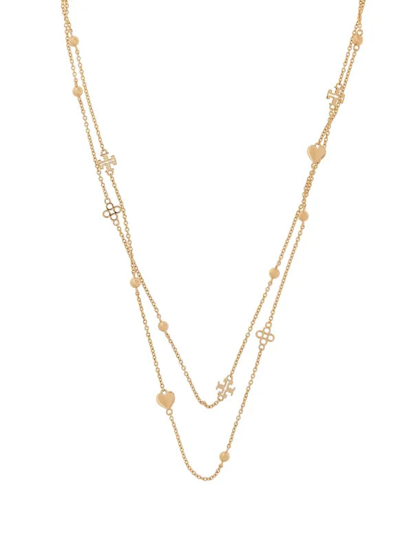 Tory Burch Halskette Mit Logo-Anhänger - Farfetch | Farfetch Global