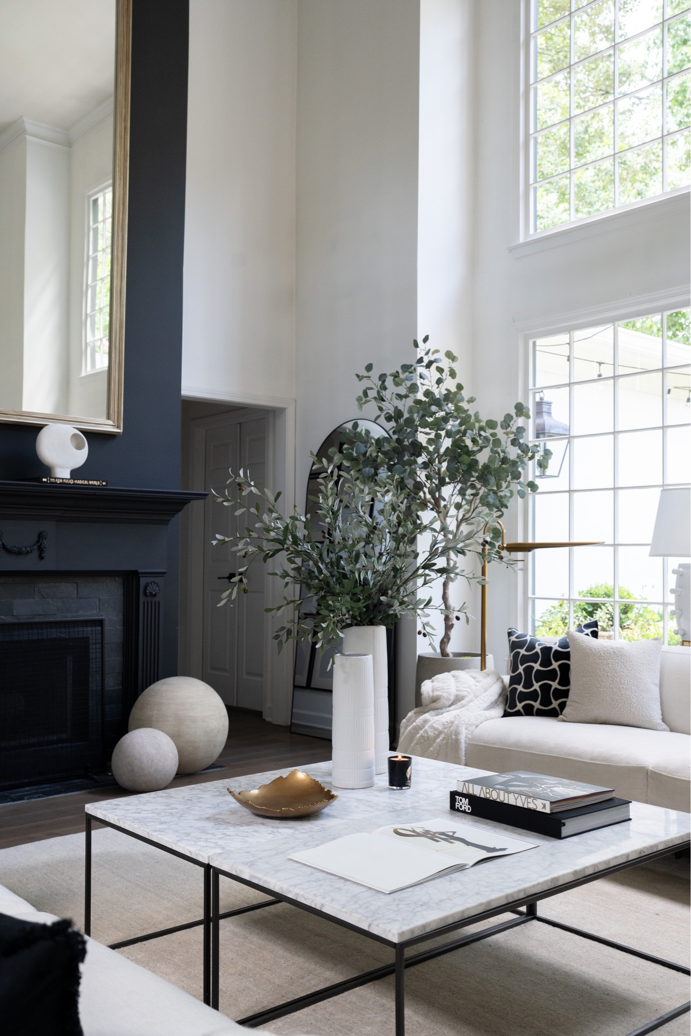 Modern classic living room update. The perfect look for summer to fall transition. House of Valentina, home decor, Amazon

#LTKStyleTip #LTKHome #LTKSeasonal
