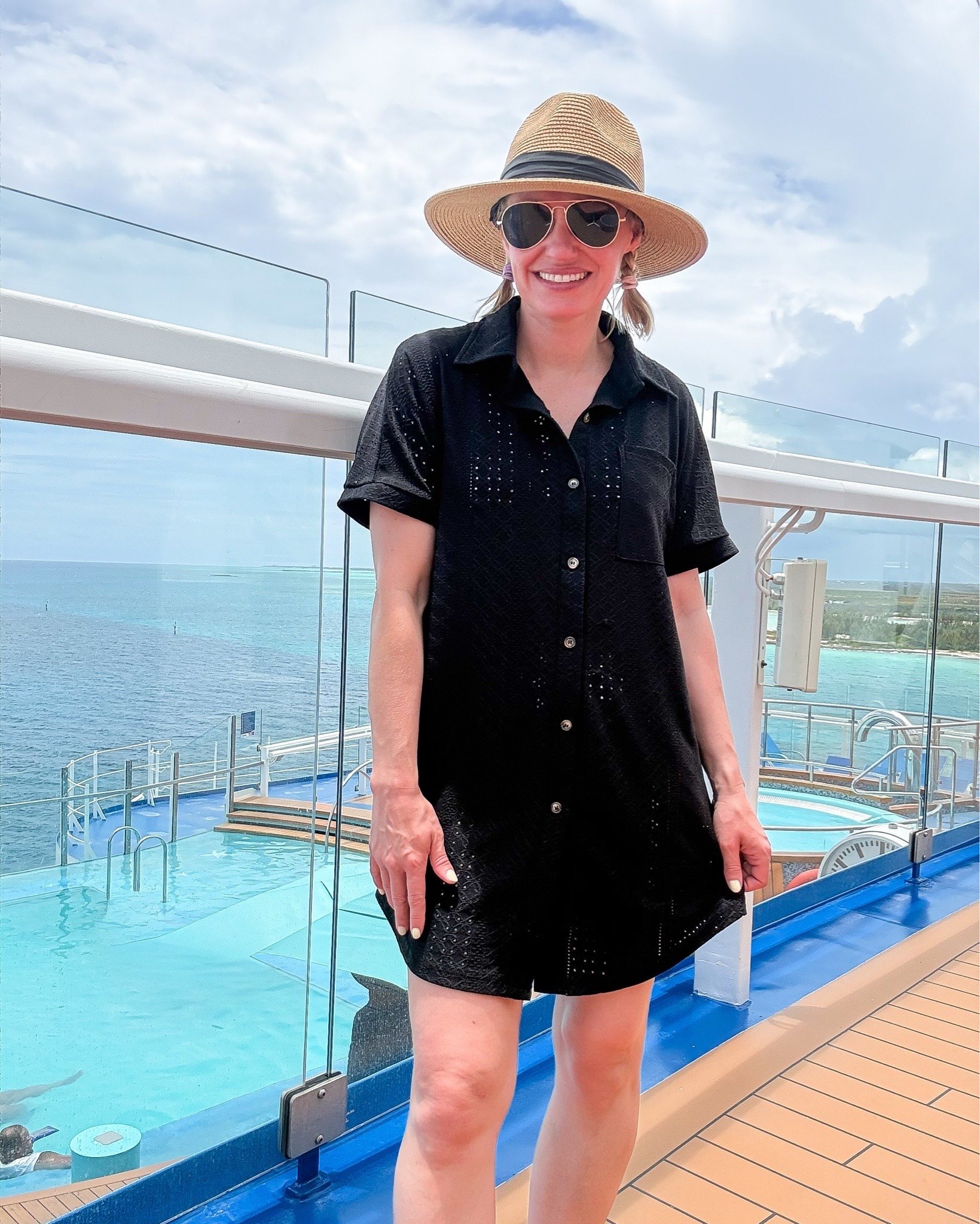 This is my favorite bathing suit cover up this year! I love the buttons and it works great with any of my bathing suits! I’m wearing a small!

#LTKSwim #LTKTravel #LTKSeasonal