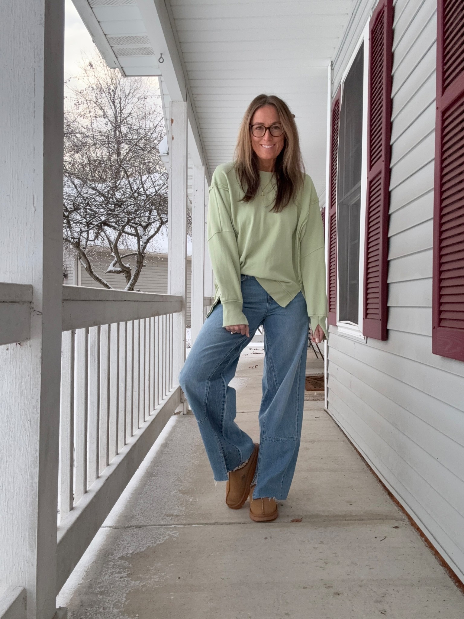 12/14/25 ✨ Sweatshirt is a large. Jeans are a 4 tall.

Everyday outfits. Easy outfits. Easy outfit ideas. Neutral basics. Fall outfits. Fall outfit idea. Casual outfits. Basic mom outfit. Casual outfit idea. Casual outfit. Everyday outfit. Mom outfit. Street style. Casual mom outfit. Amazon fashion. Sports mom outfits. Sports mom outfit idea.

#LTKFindsUnder100 #LTKootd #LTKOver40