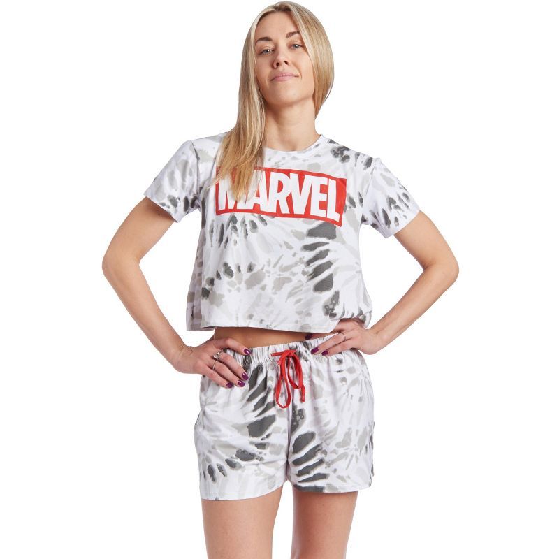 Marvel Avengers Thor: Love & Thunder She-Hulk Guardians of the Galaxy Groot Women's Pajama Shirt ... | Target